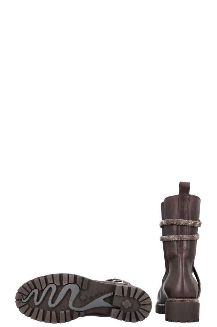 RENE CAOVILLA Cleo Boots Brown