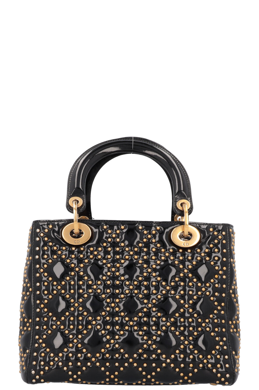 Lady dior black studded new arrivals