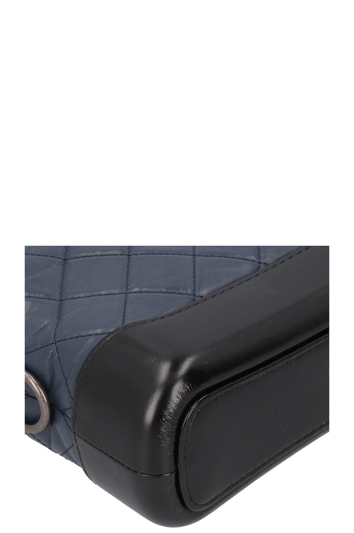 CHANEL Small Gabrielle Crossbody Bag Blue