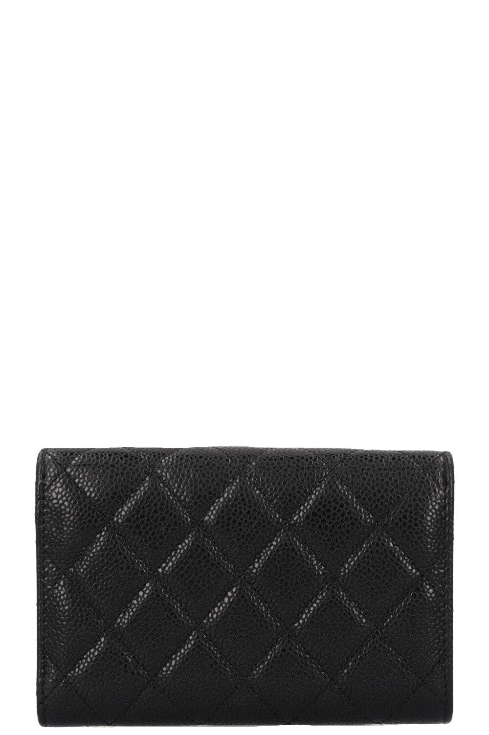 CHANEL Classic Wallet Caviar Black