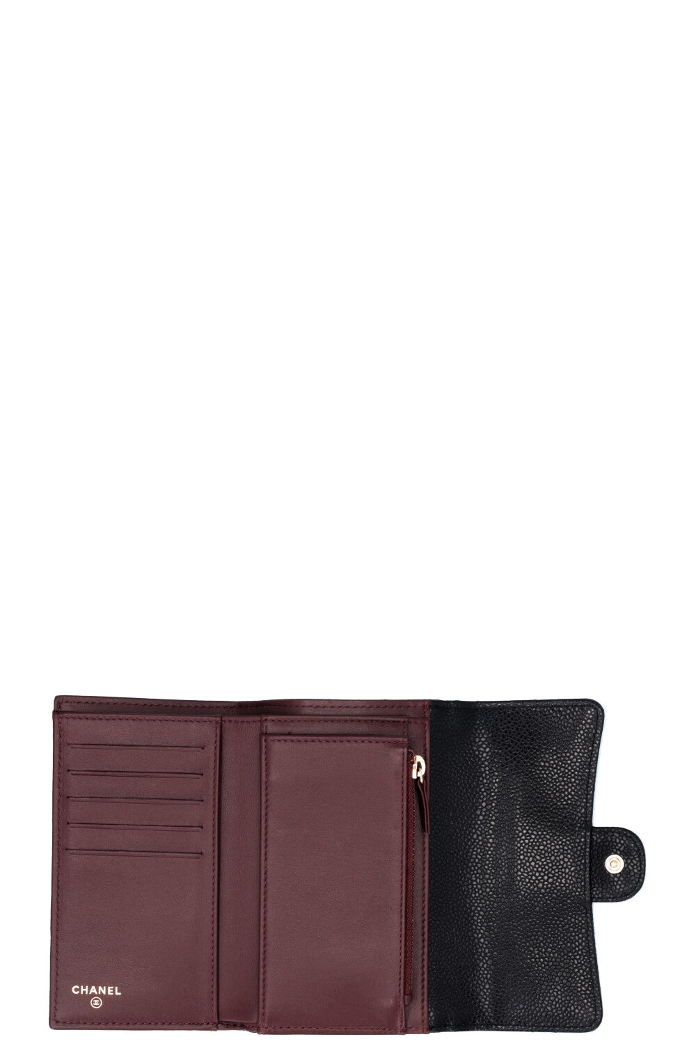 CHANEL Portefeuille Classique Caviar Noir – REAWAKE