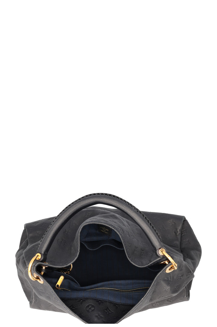 LOUIS VUITTON Artsy MM Bag MNG Empreinte Black