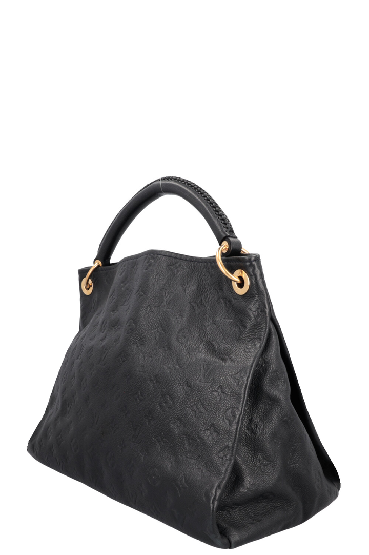 LOUIS VUITTON Artsy MM Bag MNG Empreinte Black
