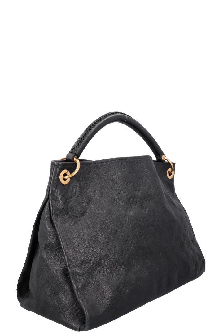 LOUIS VUITTON Artsy MM Bag MNG Empreinte Black