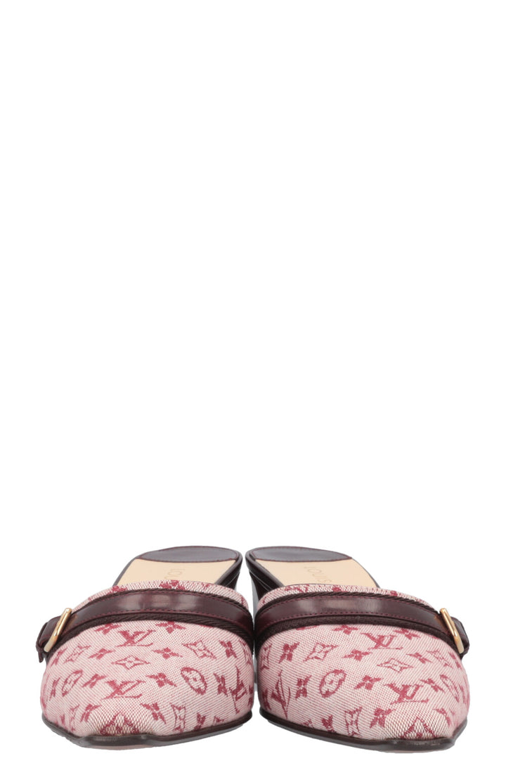 LOUIS VUITTON Mules MNG Burgundy