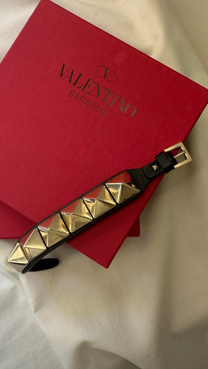 Bracelet Big Rockstud VALENTINO Noir