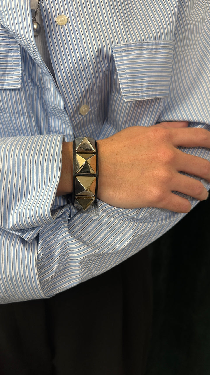 Bracelet Big Rockstud VALENTINO Noir