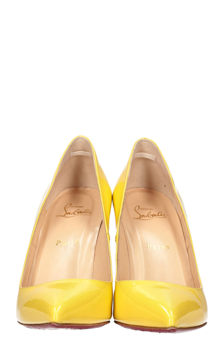 CHRISTIAN LOUBOUTIN High Heels Patent Yellow