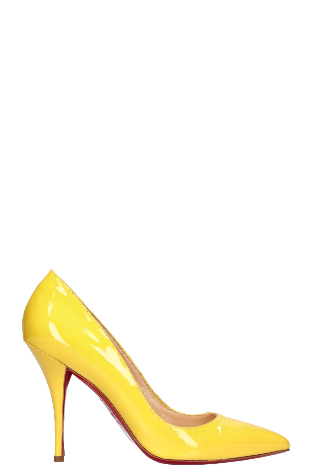 CHRISTIAN LOUBOUTIN High Heels Patent Yellow