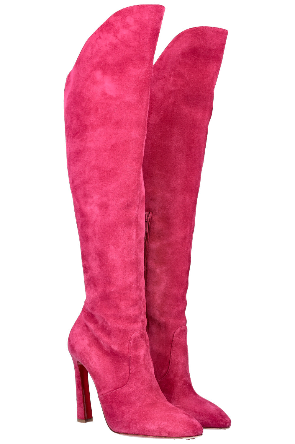 CHRISTIAN LOUBOUTIN Eleonor Boots Suede  Pink