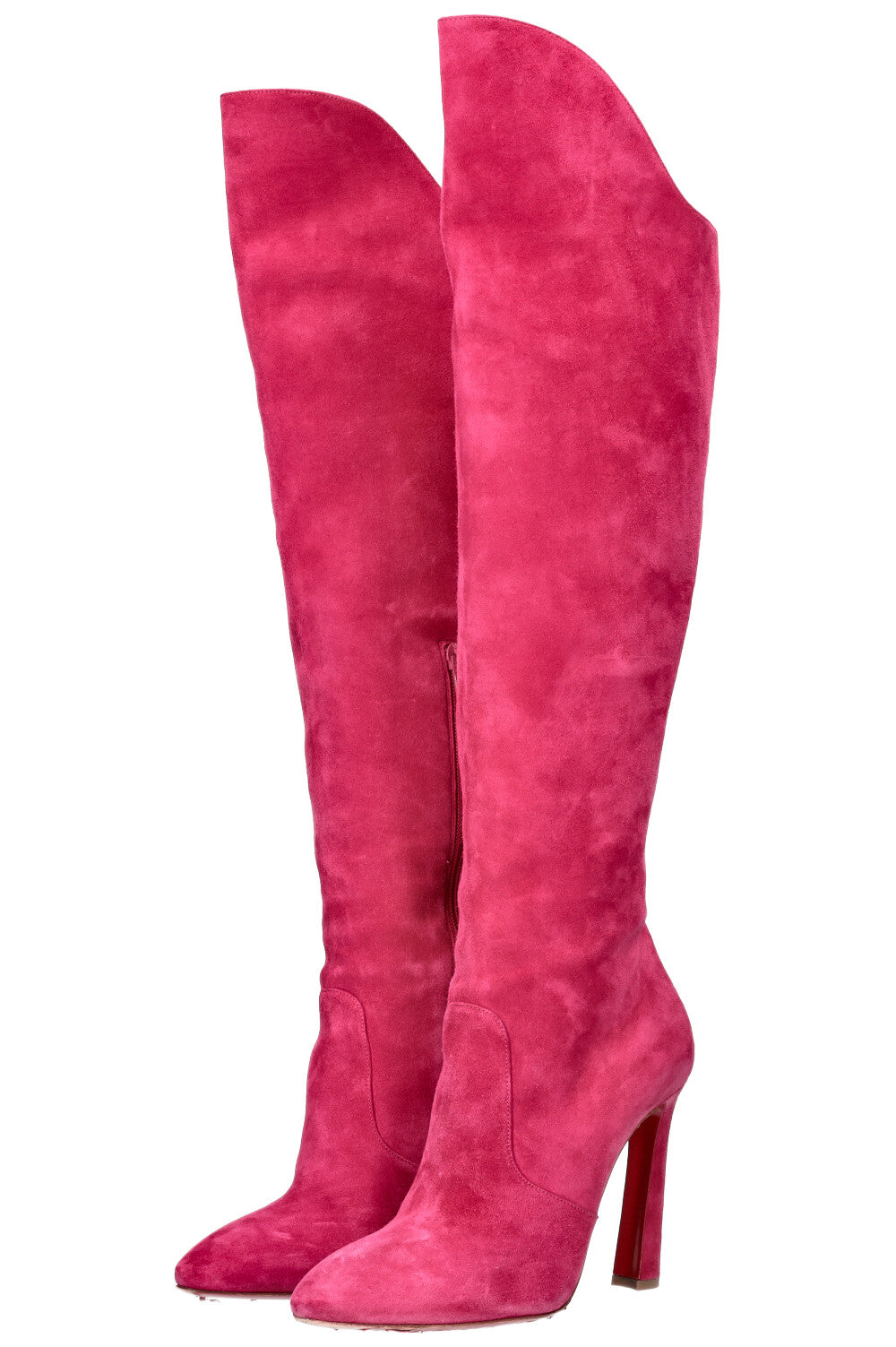 CHRISTIAN LOUBOUTIN Eleonor Boots Suede  Pink