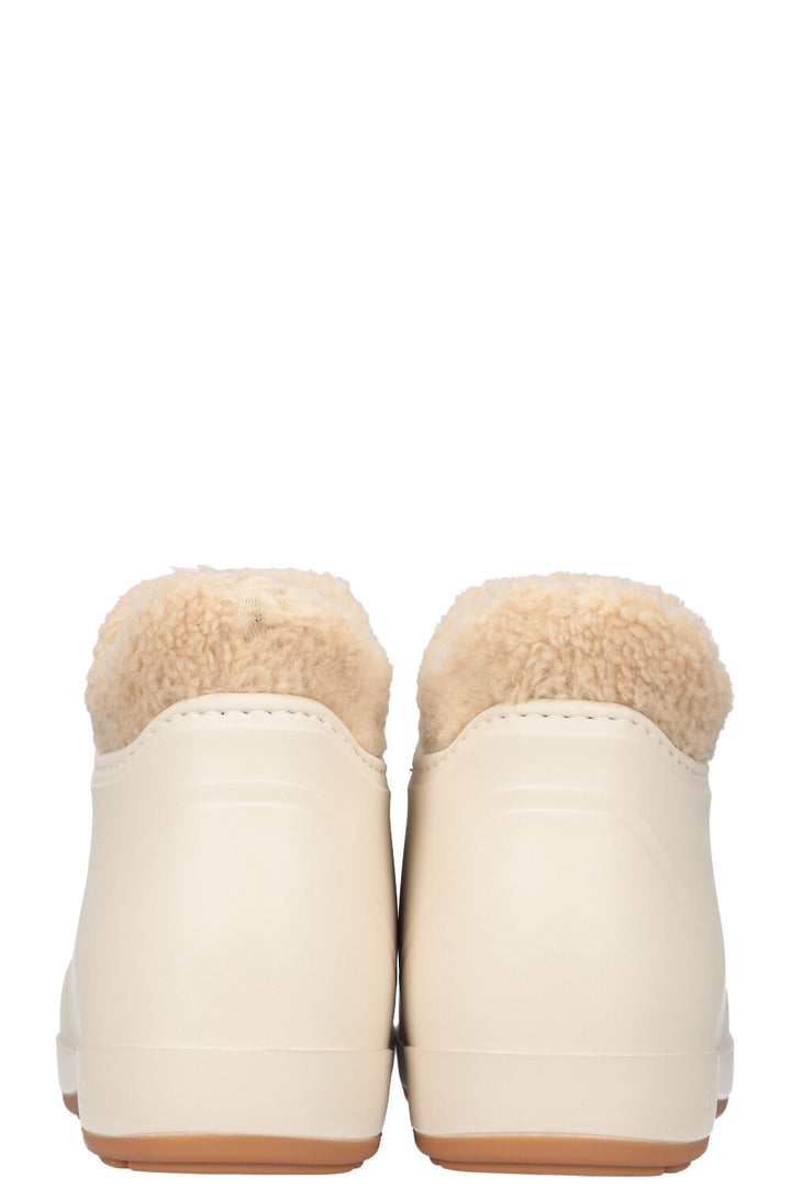 GUCCI Zumi Rubber Boots Beige