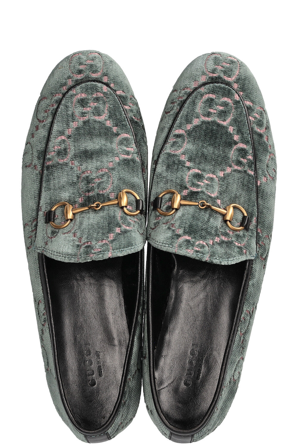 GUCCI Jordaan Loafers Sage