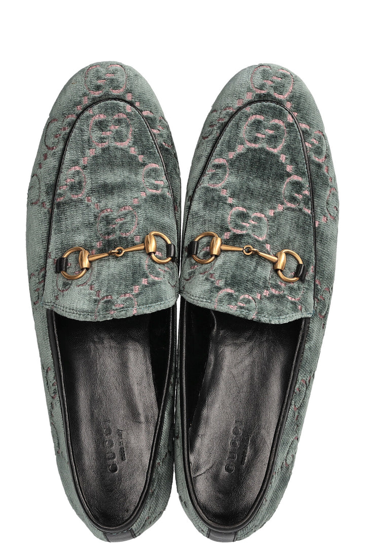 GUCCI Jordaan Loafers Sage