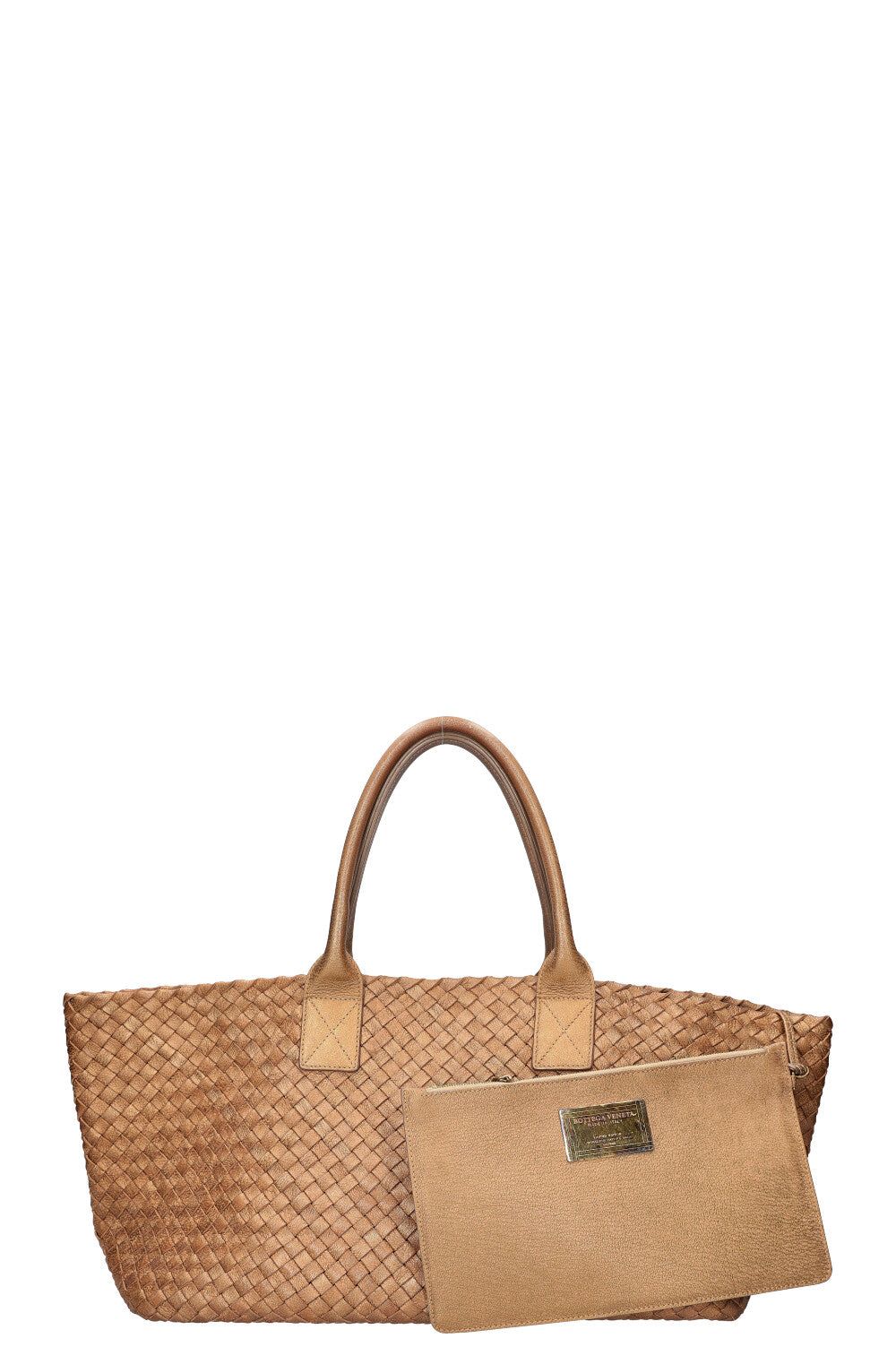 BOTTEGA VENETA Medium Cabat Tote Intrecciato Gold – REAWAKE