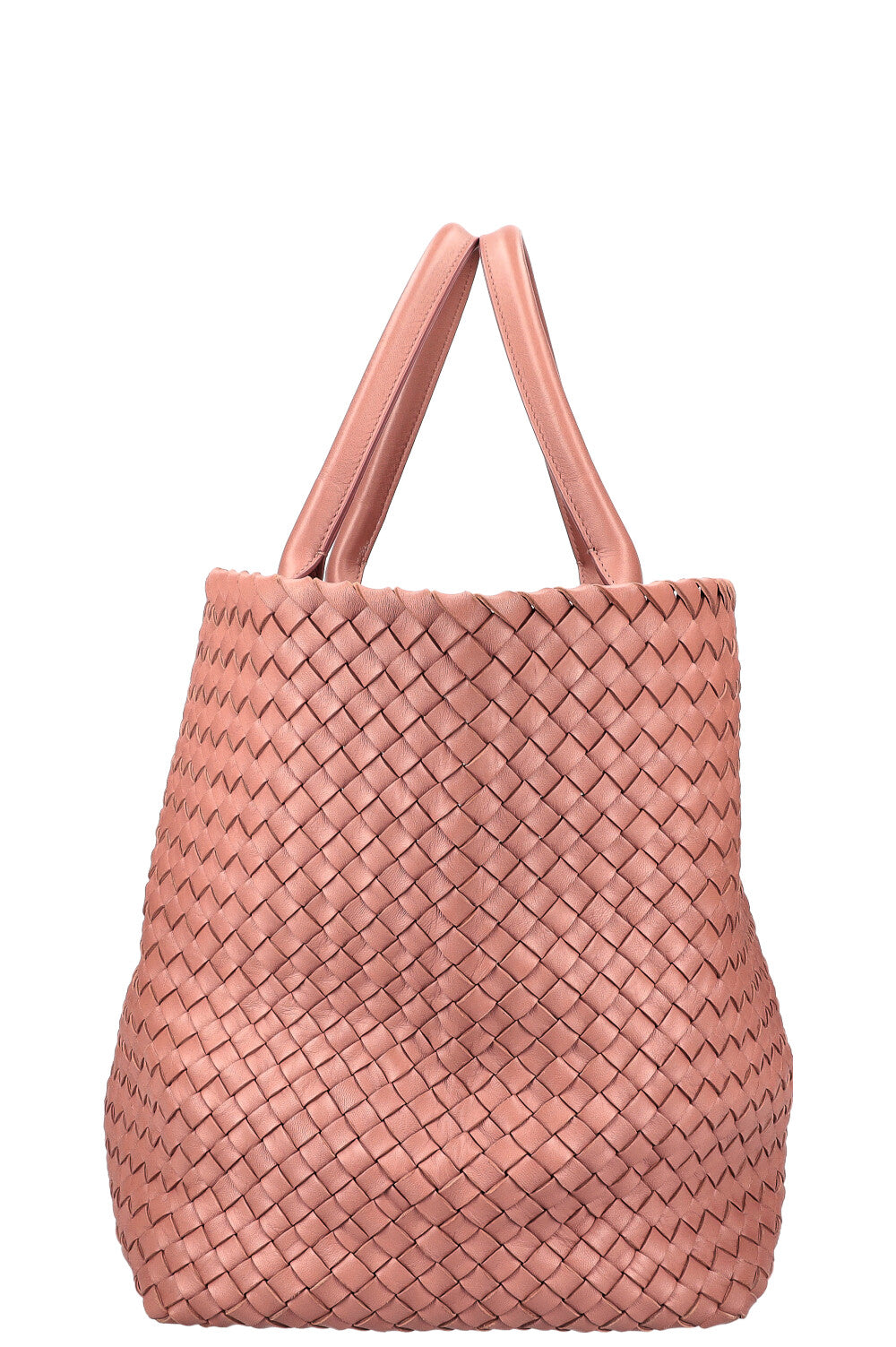 BOTTEGA VENETA Large Cabat Tote Intrecciato Powder