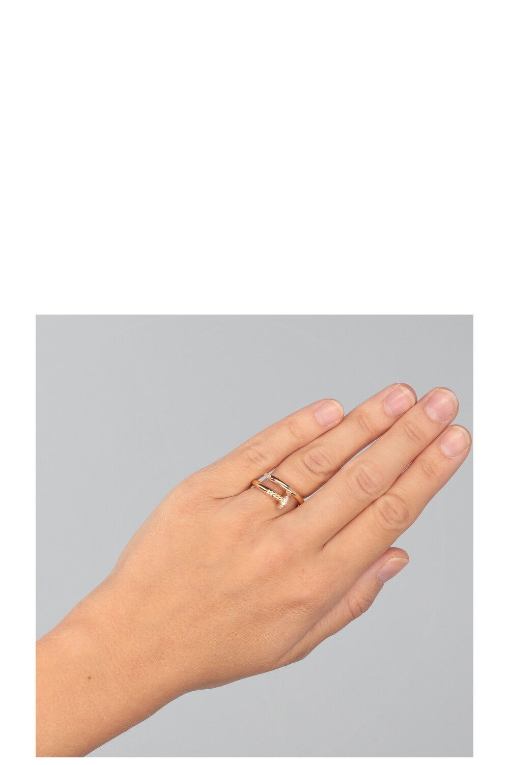 CARTIER Juste un Clou Ring Rose Gold Carat Diamonds – REAWAKE