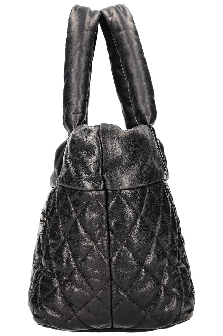 CHANEL Coco Coccoon Handbag Black