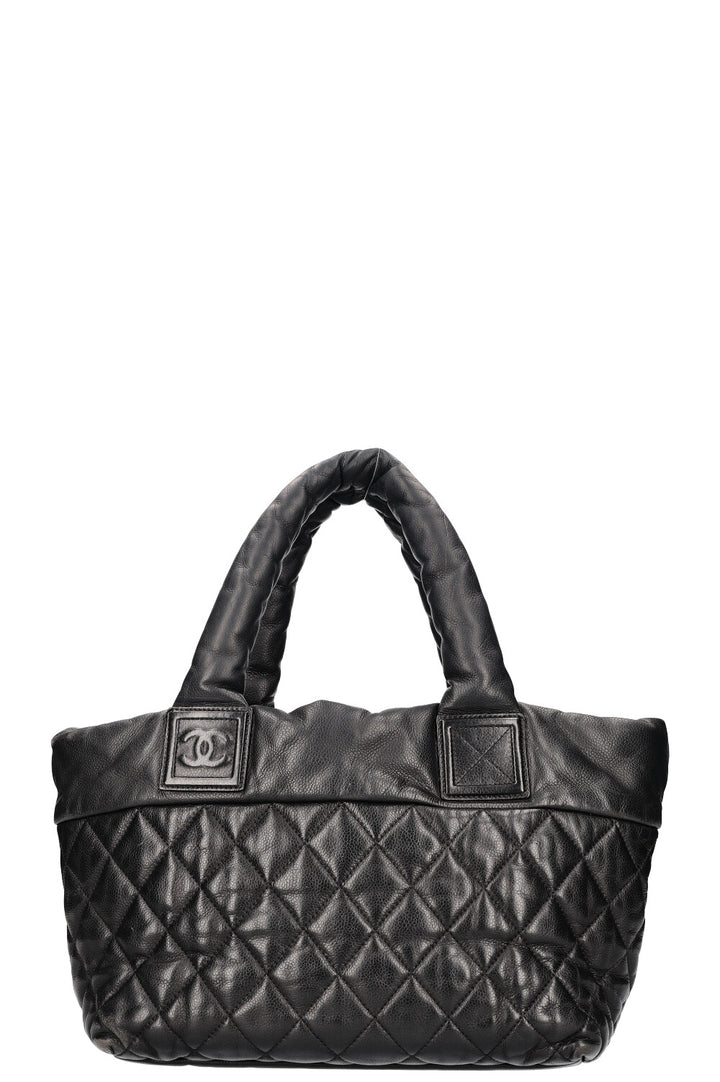 CHANEL Coco Coccoon Handbag Black