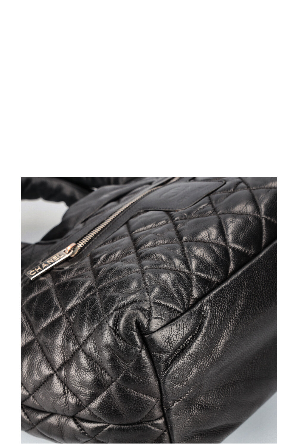 CHANEL Coco Coccoon Handbag Black