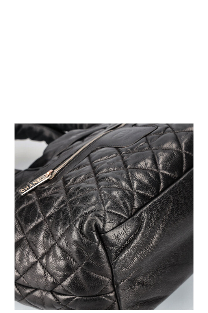 CHANEL Coco Coccoon Handbag Black