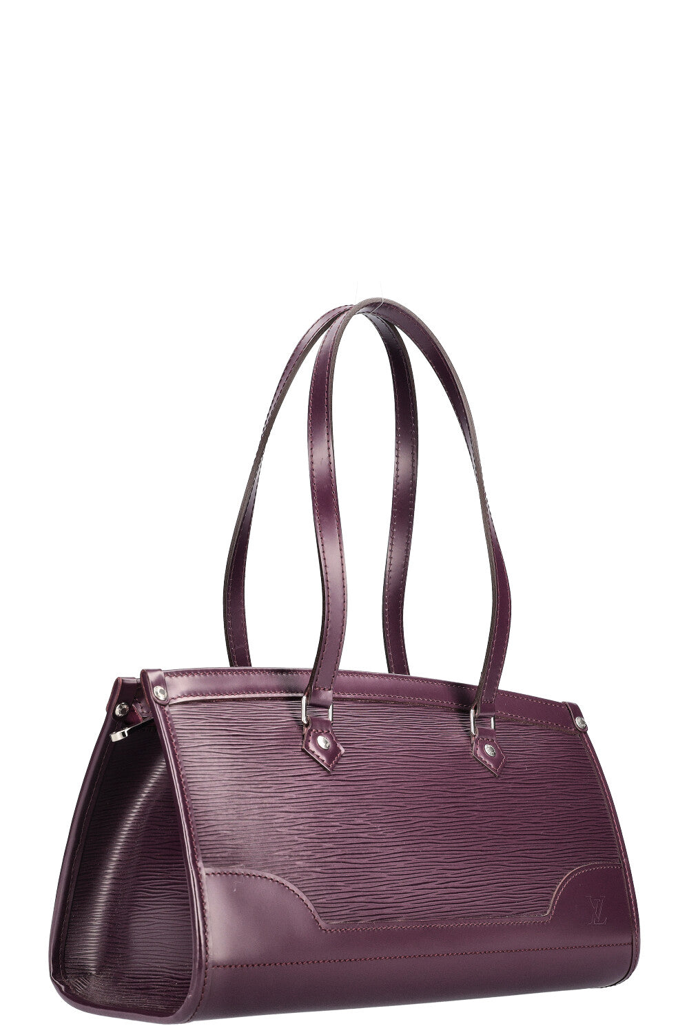 LOUIS VUITTON Madeleine Bag Epi Purple