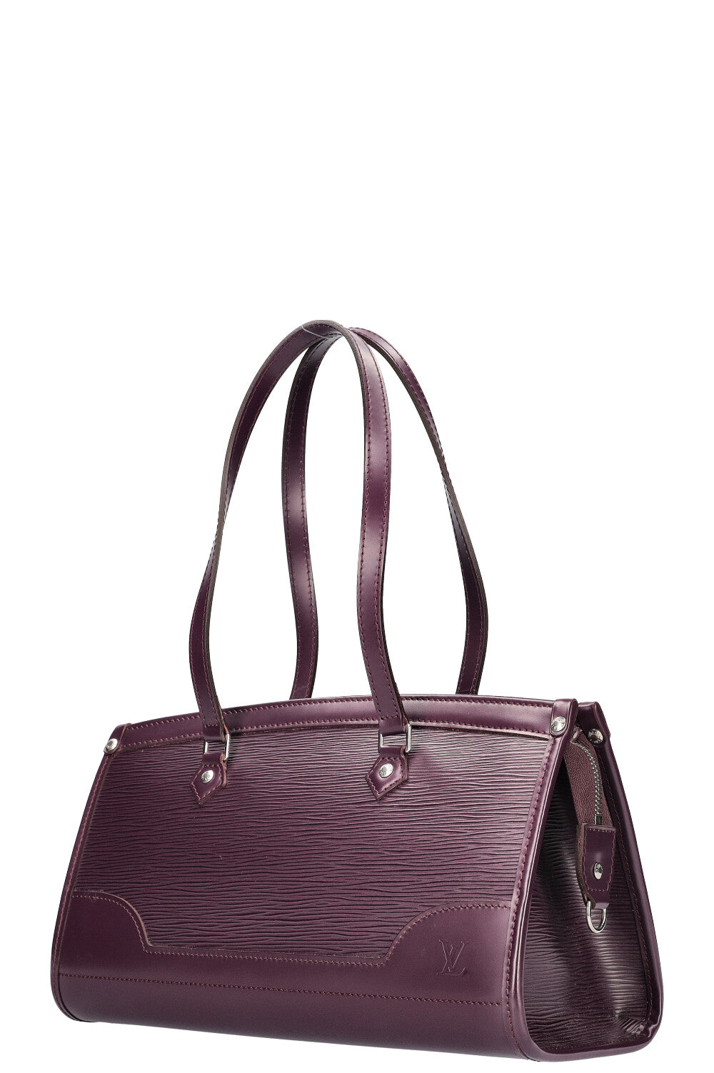 LOUIS VUITTON Madeleine Bag Epi Purple