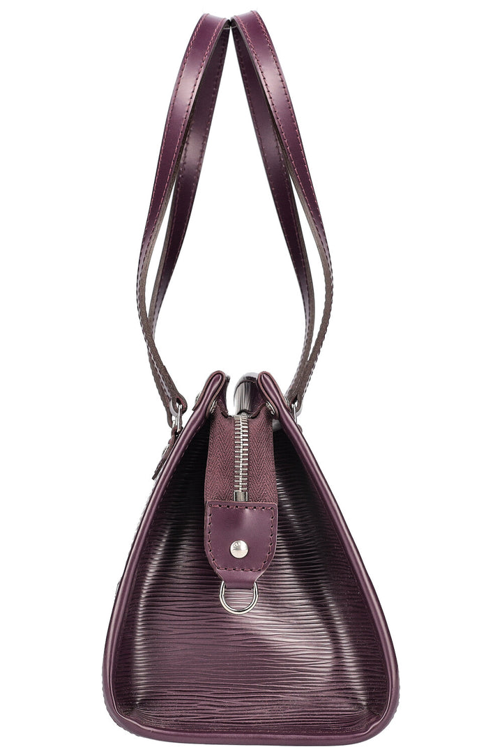 LOUIS VUITTON Madeleine Bag Epi Purple