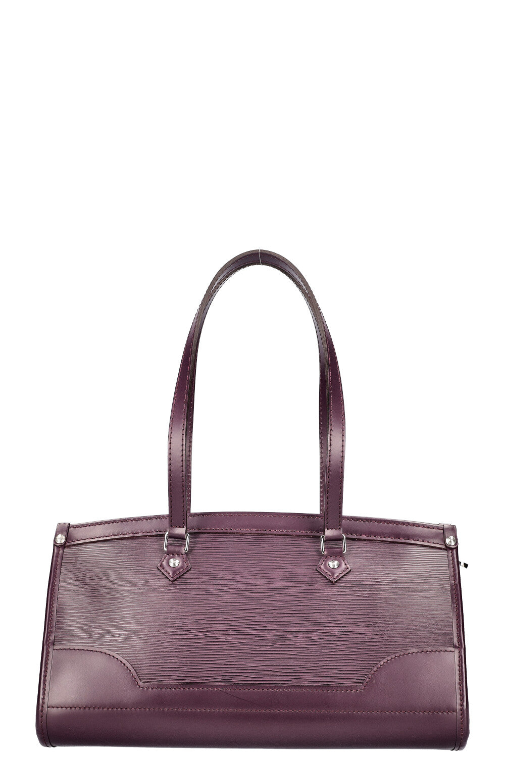 LOUIS VUITTON Madeleine Bag Epi Purple