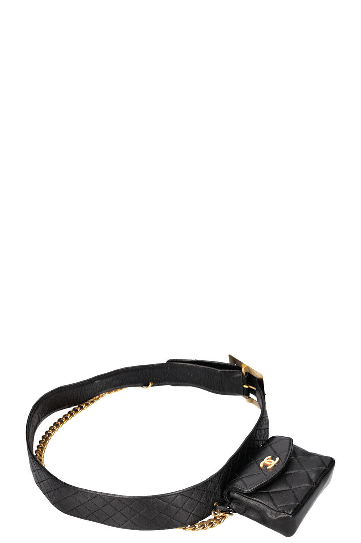 CHANEL 1994 Ceinture avec sac, chaîne