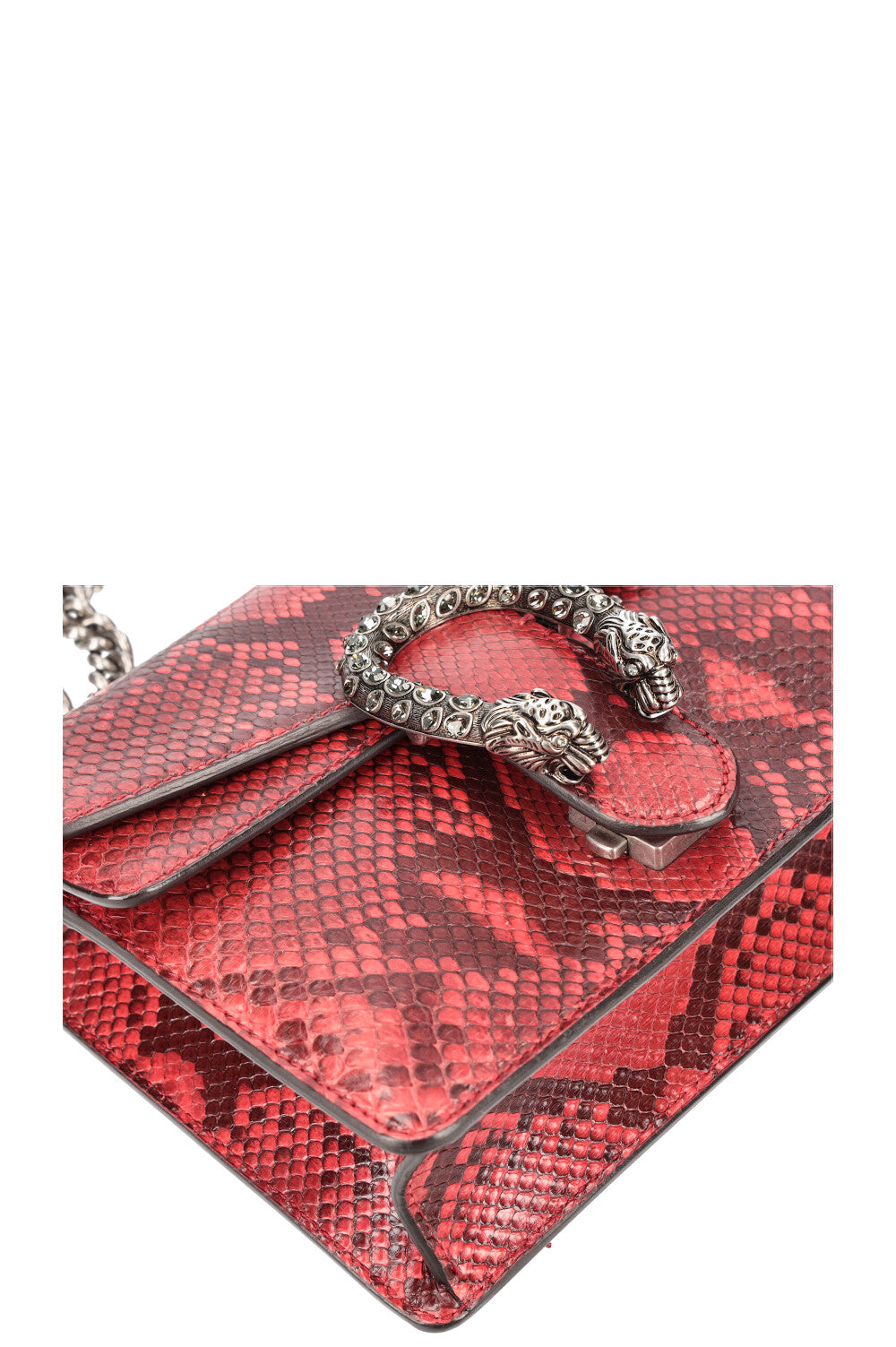 GUCCI Dionysus Bag Mini Phyton Red