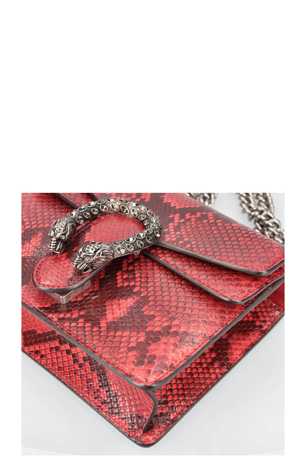 GUCCI Dionysus Bag Mini Phyton Red