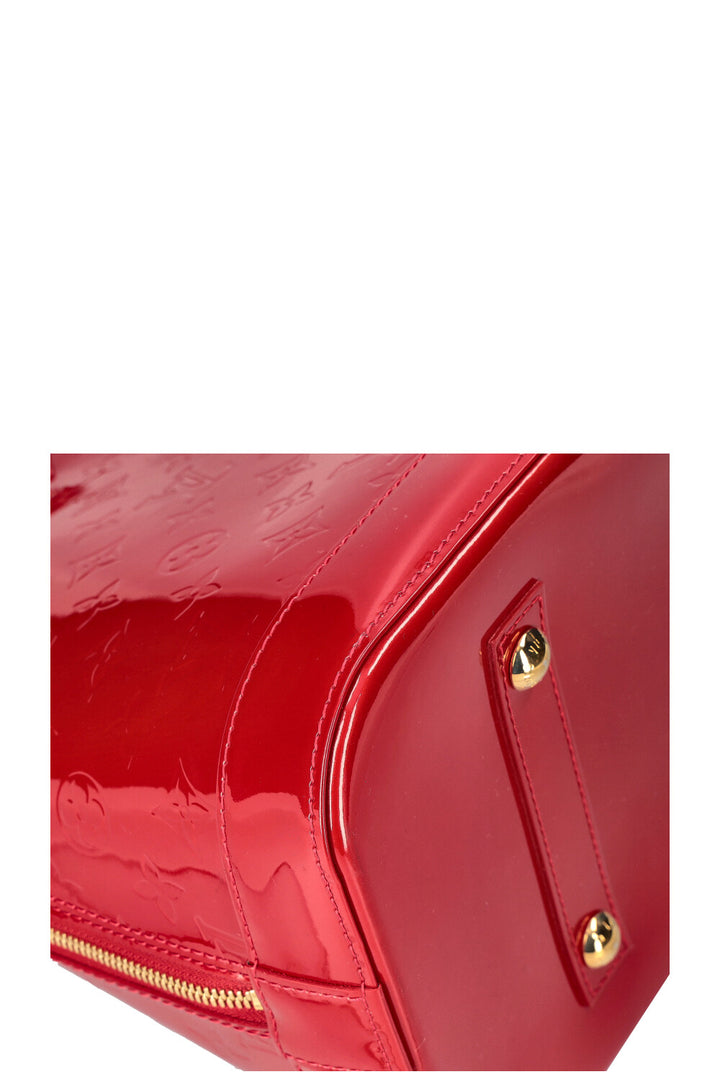 LOUIS VUITTON Alma GM Vernis Rouge