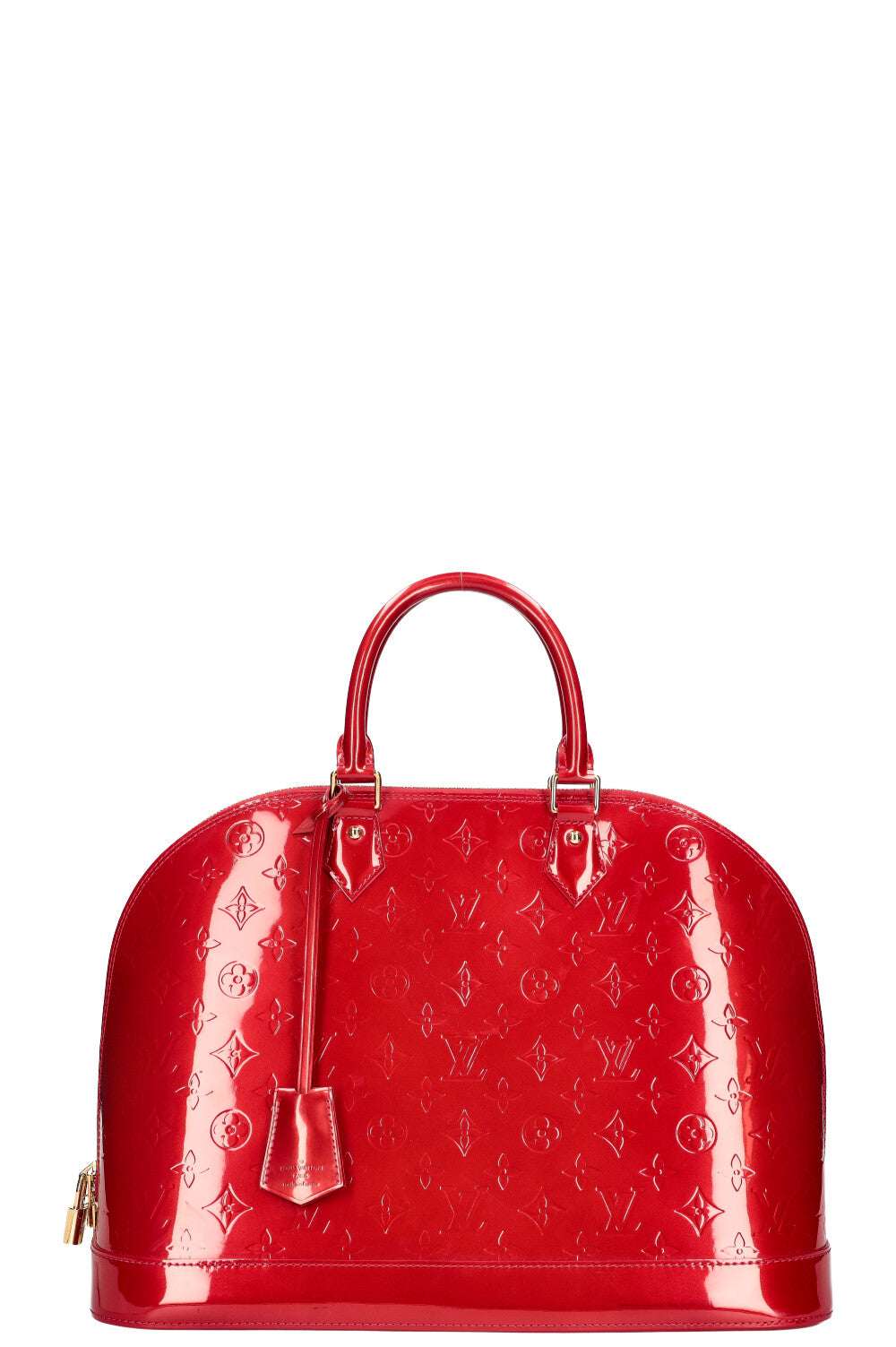 LOUIS VUITTON Alma GM Vernis Rouge