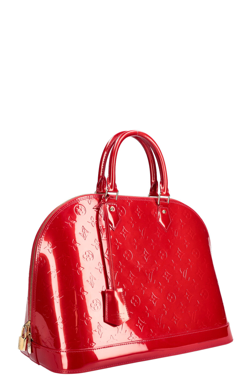 LOUIS VUITTON Alma GM Vernis Rouge