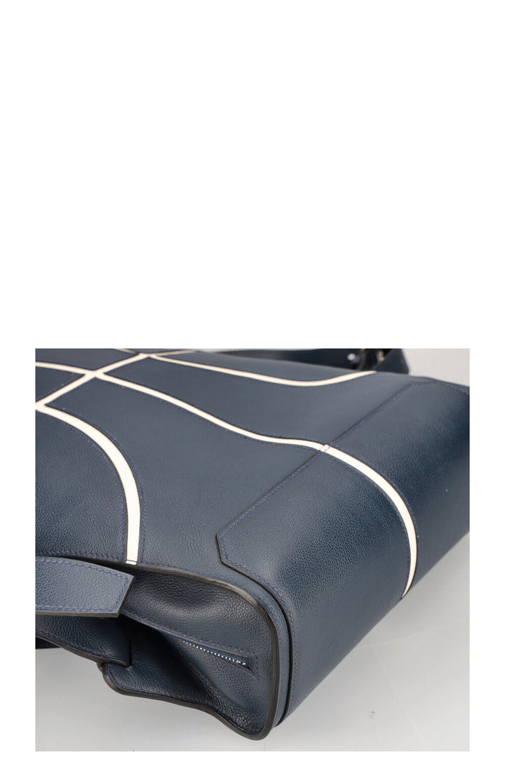 HERMÈS Sac à dos 27 Eclair Evercolor 27 Bleu