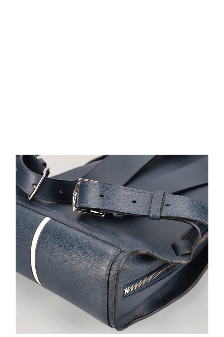 HERMÈS Sac à dos 27 Eclair Evercolor 27 Bleu