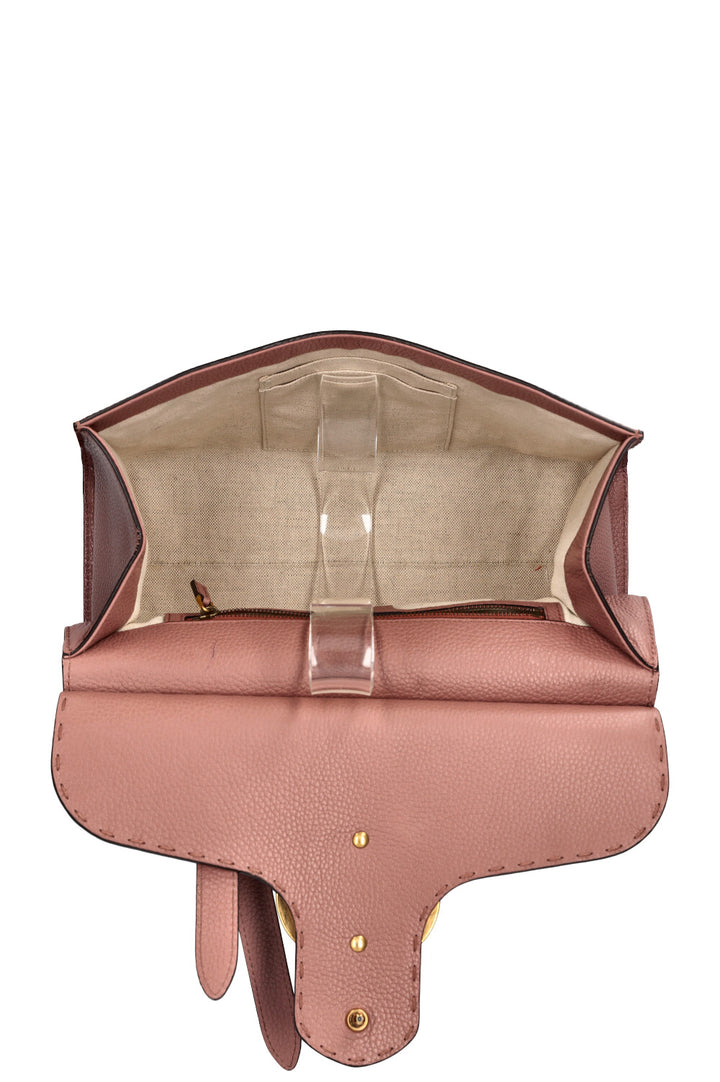 GUCCI Marmont Top Handle Bag Powder