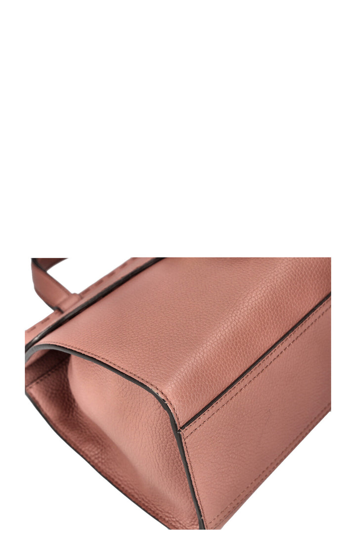 GUCCI Marmont Top Handle Bag Powder