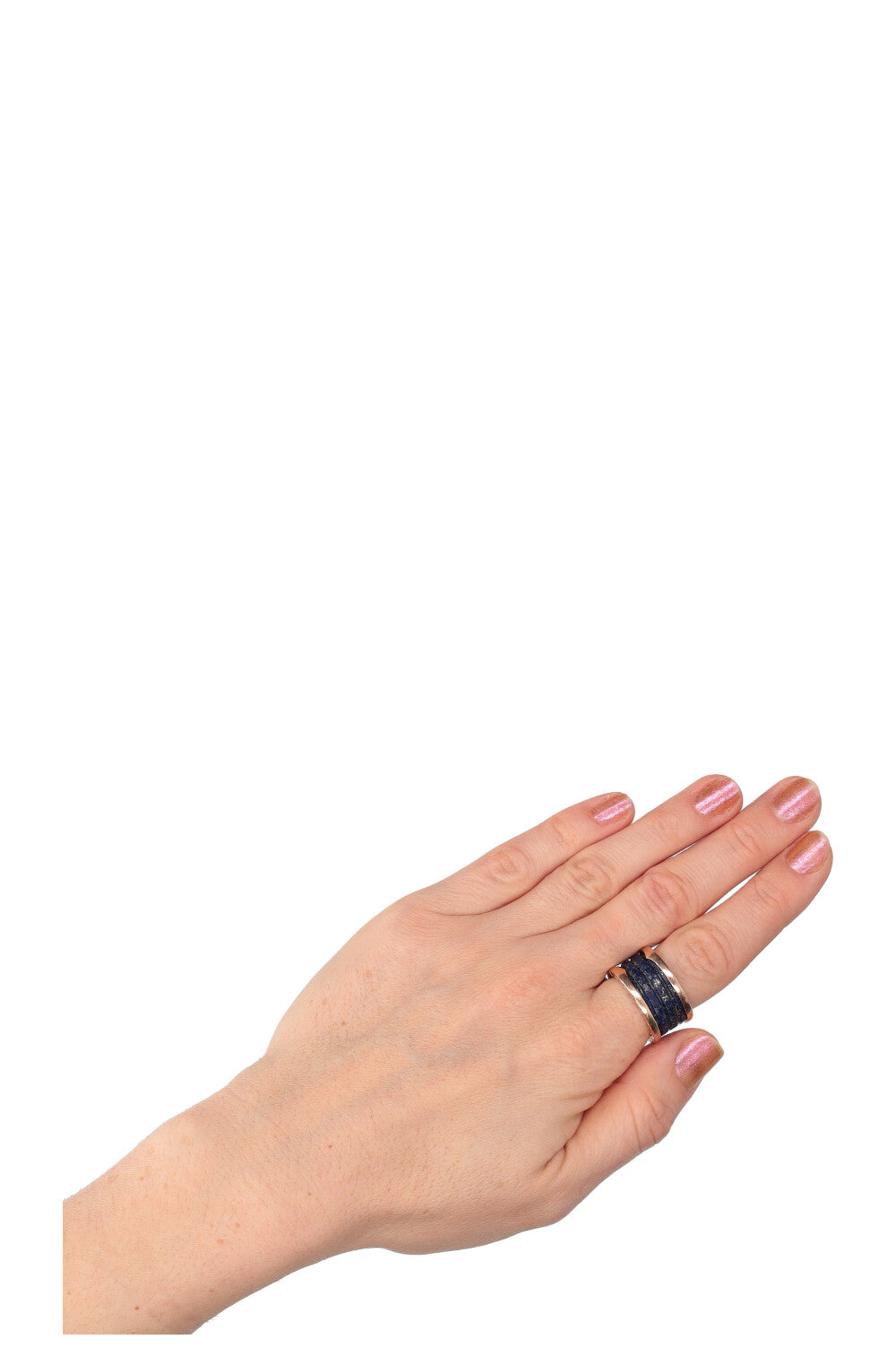 BVLGARI Three Band Ring Blue Marble – REAWAKE