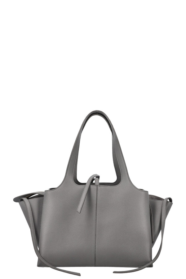 CÉLINE Medium Trifold Shoulder Bag Grey