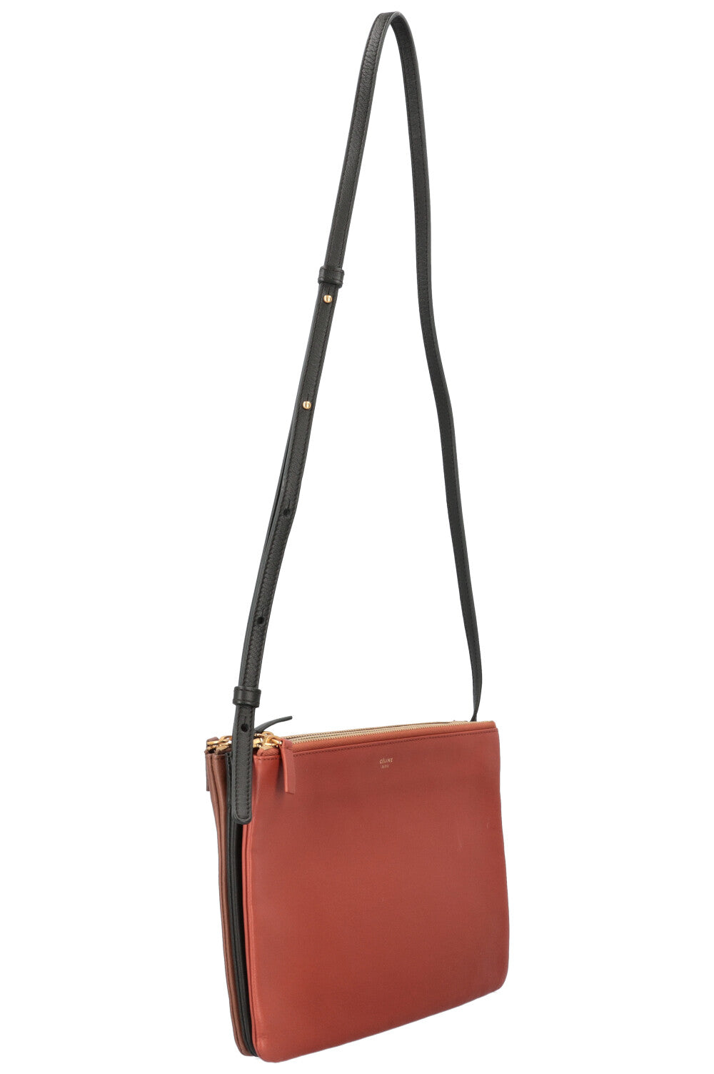 Leather Bag Celine Tasche Trio Sac Trio Céline On Sale