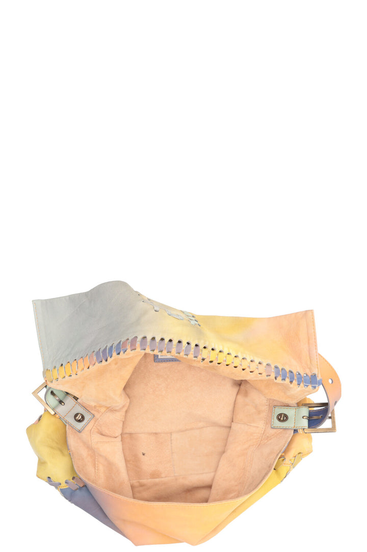 FENDI Baguette Crossbody Bag Maxi Leather