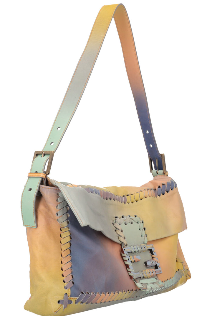 FENDI Sac bandoulière baguette Maxi cuir