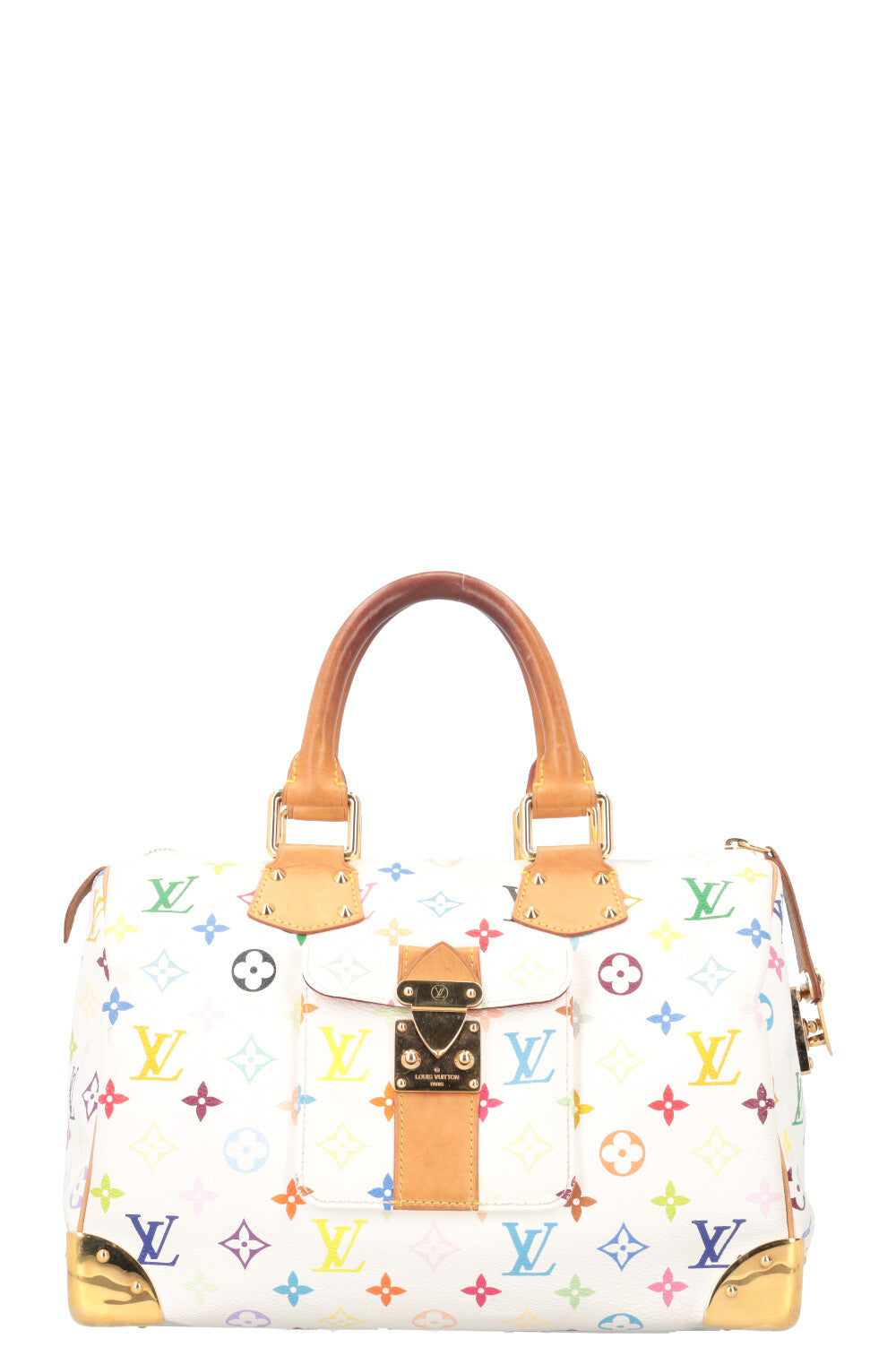 LOUIS VUITTON Speedy Bag 30 Murakami Multicolor