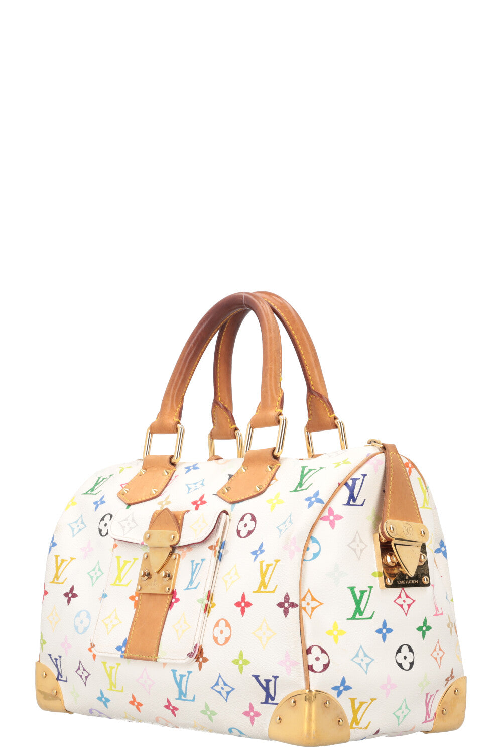 LOUIS VUITTON Speedy Bag 30 Murakami Multicolor