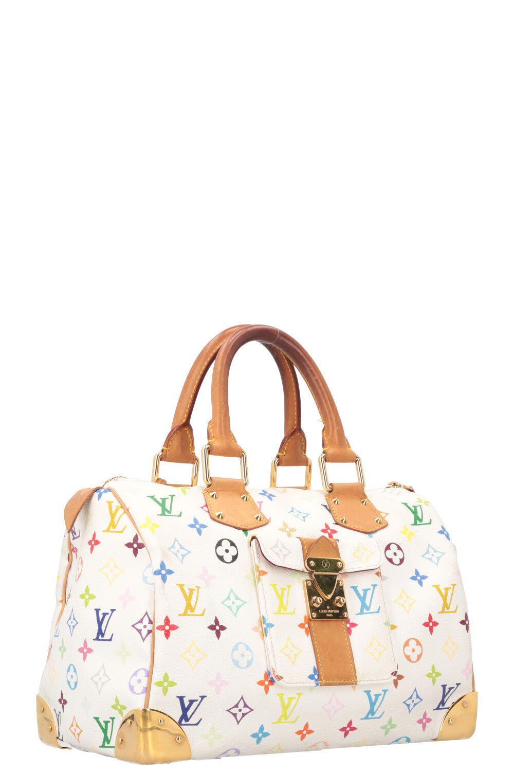 LOUIS VUITTON Speedy Bag 30 Murakami Multicolor