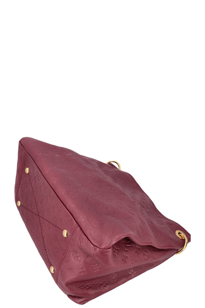 LOUIS VUITTON Artsy MM Empreinte Bordeaux