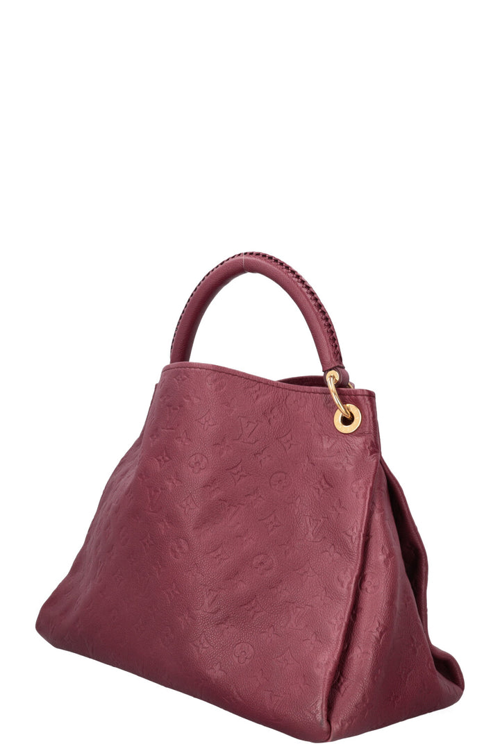 LOUIS VUITTON Artsy MM Empreinte Bordeaux