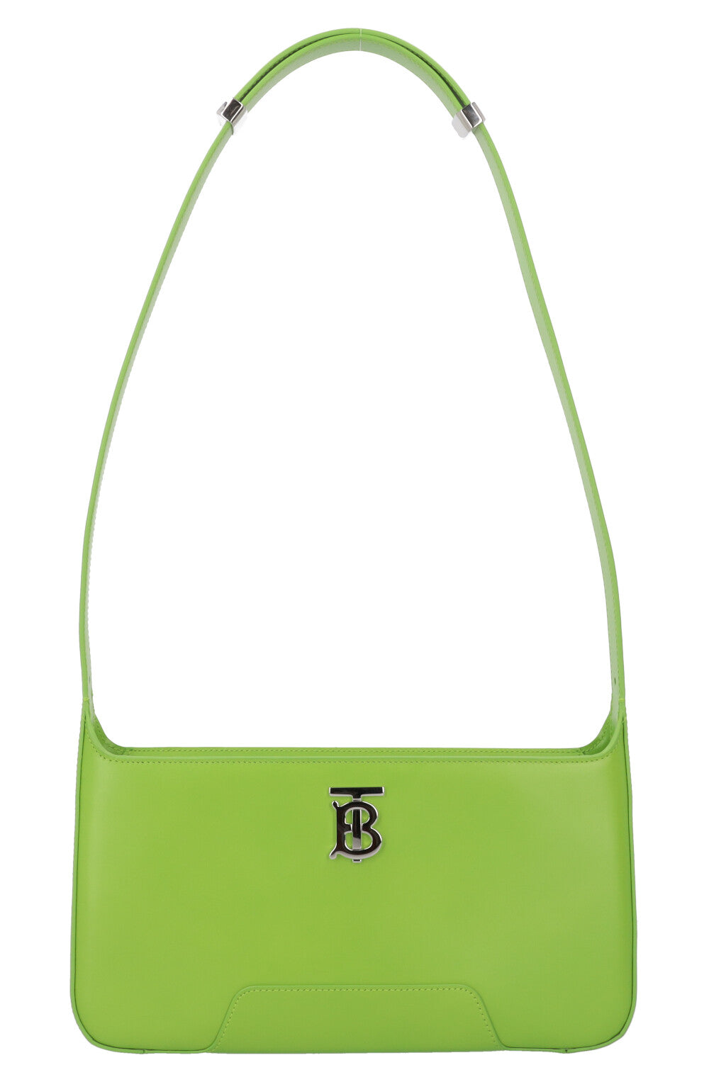 BURBERRY TB Shoulder Bag Leather Brillant Green